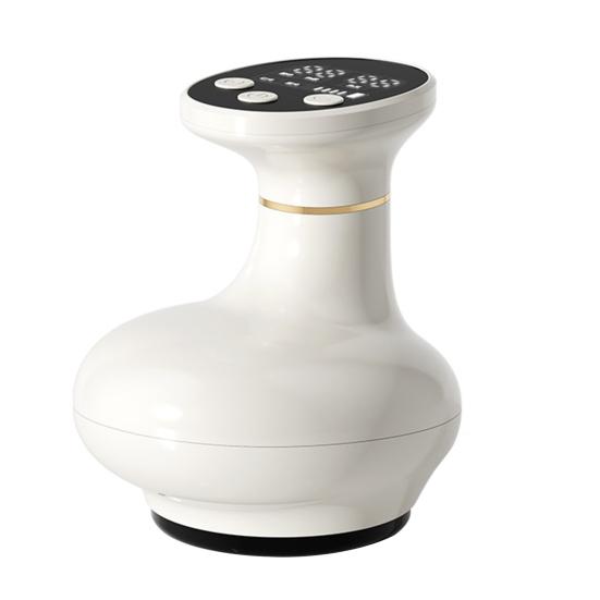 Electric Gua Sha Device LED Display USB Rechargeable Portable Travel Cordless Heating Vibration Massage Cupping Machine Tools