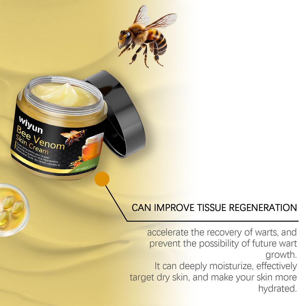 Крем для ухода за кожей с пчелиным ядом, нежный увлажняющий, от несовершенств тела, разглаживающий крем для ухода за кожей тела