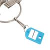 30pcs Portable Keychain Iron Split Ring Key Tags Multi Keys Holder Key Organizer  Houses
