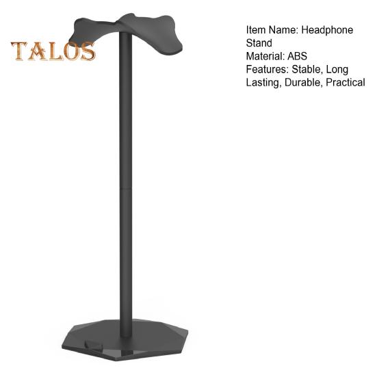 Подставка для игровой гарнитуры, настольный органайзер с противоскользящим основанием, изогнутая конструкция, высокая устойчивость, универсальный кронштейн для дисплея наушников