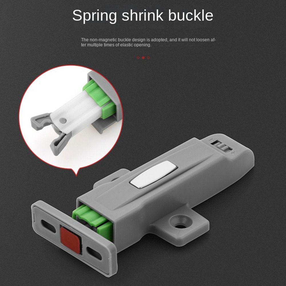 Damper Buffer Cabinet Catches Invisible Wardrobe Stopper New Door Lock Buckle  Wardrobe