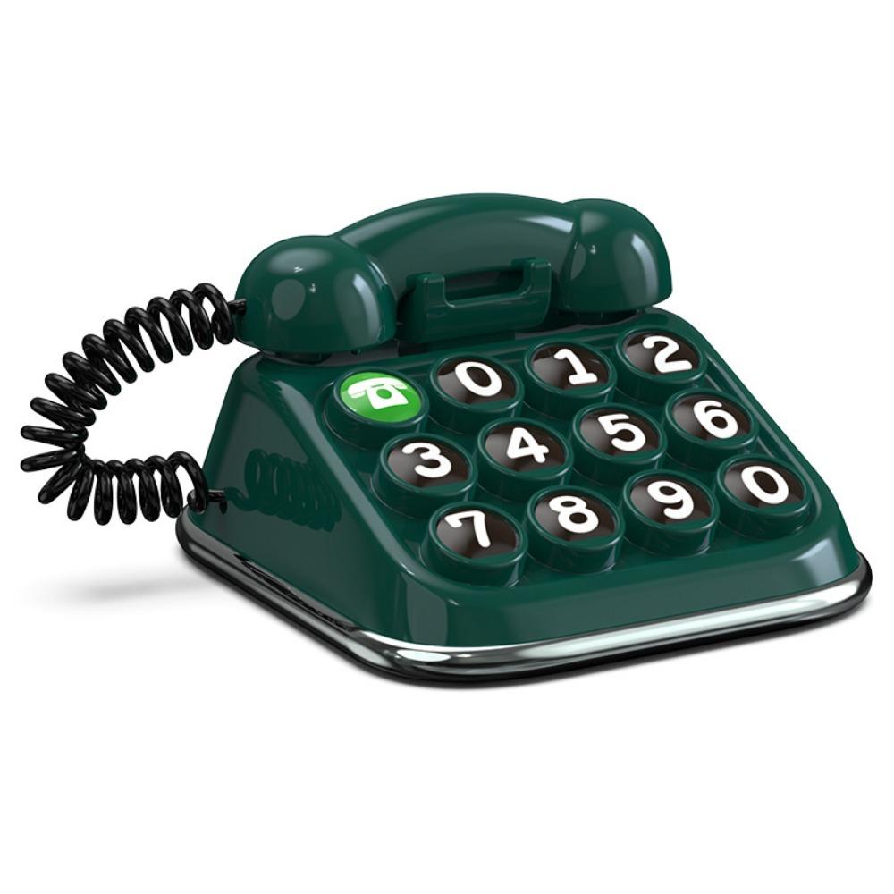 Keyboard Car Dashboard Ornament Retro Car Phone Number Sign Car Interior Accessories