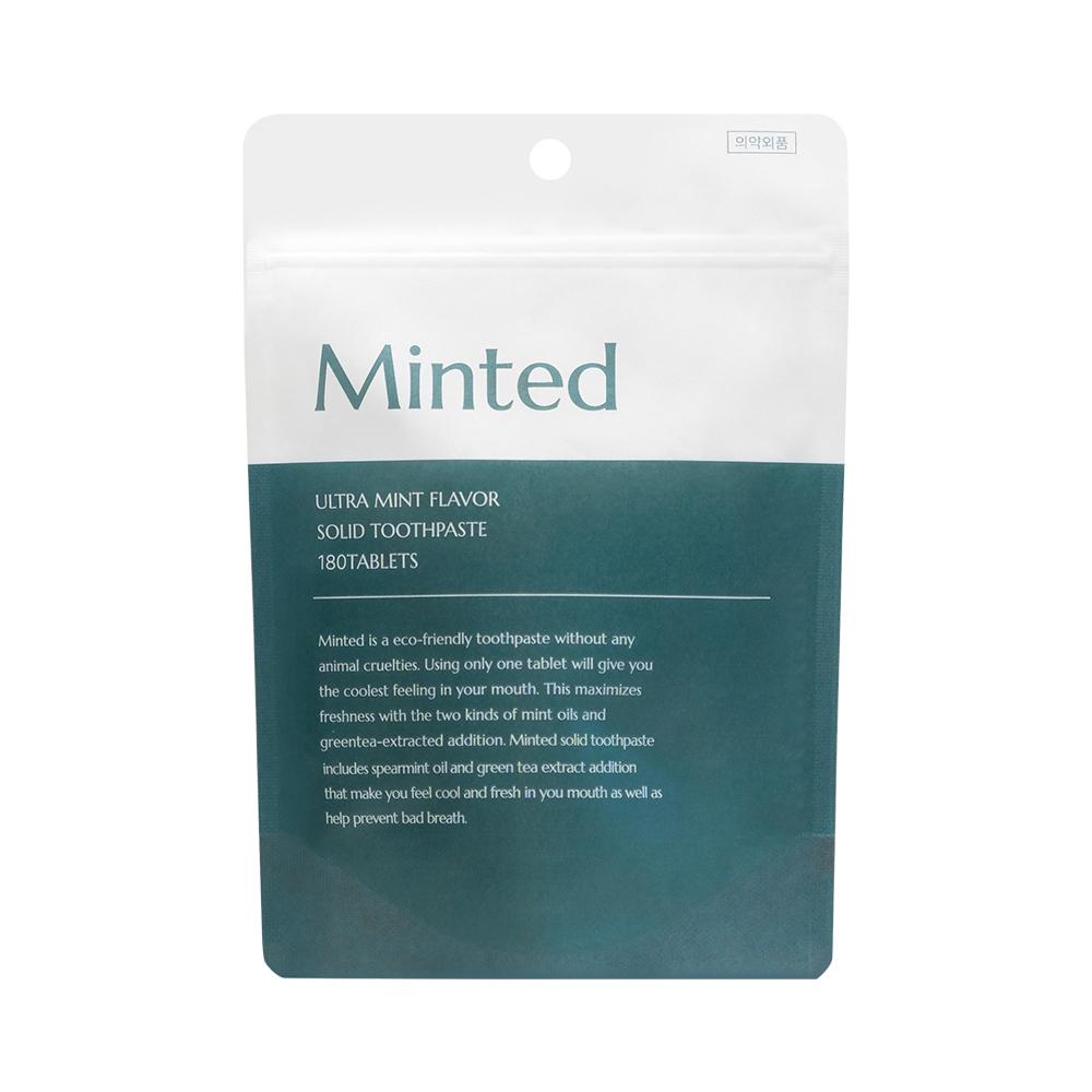 Minted Ultramint Solid Toothpaste (Choose 1) (90 Tablets/180 Tablets)