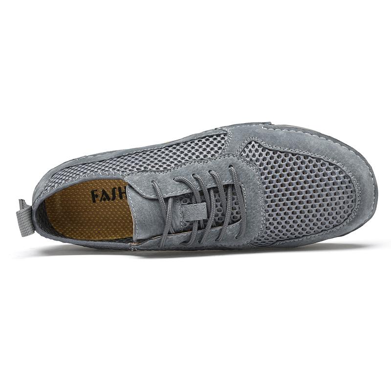 Summer Breathable Mesh Men Casual Loafers Comfortable Lightweight Non Slip Flats Moccasins Driving Walking Shoes for Men
