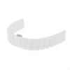 18mm Ceramic Bracelet Watch Deployment Invisible Double Folding Clasp White