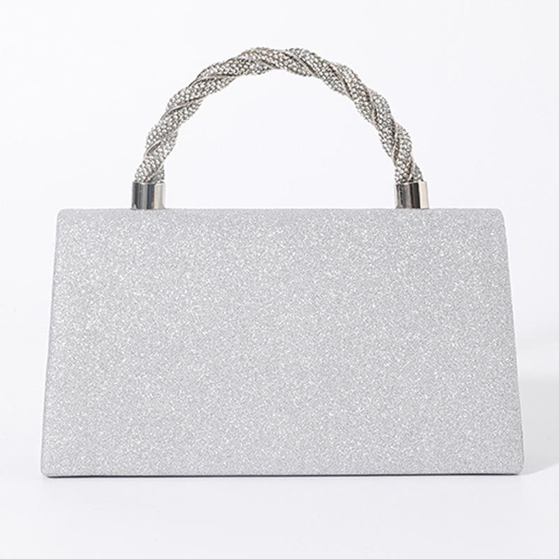 Новая Банкетная Клатч-Сумка Высокого Качества Универсальная Ромбовидная Цепочка-Бант Сумка Через Плечо для Вечернего Платья