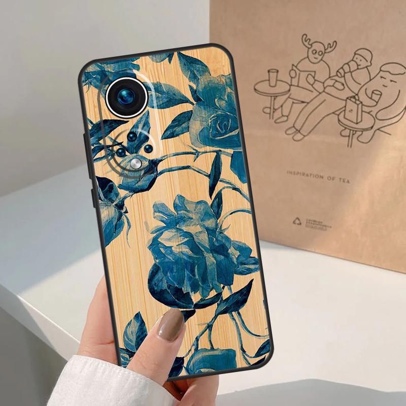 Дерево Цветок Бамбук Дерево Для Honor Magic 8 5 6 7 Pro Чехол Для Honor 400 200 Lite 50 70 90 X8c X8b X9a X9b X9c X9d Win