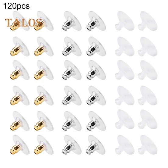 120 шт. Подставки для сережек с подушечкой Гипоаллергенные фиксаторы для сережек Акриловые подставки для сережек Замена для потерянных подставок для сережек Изготовление сережек своими руками