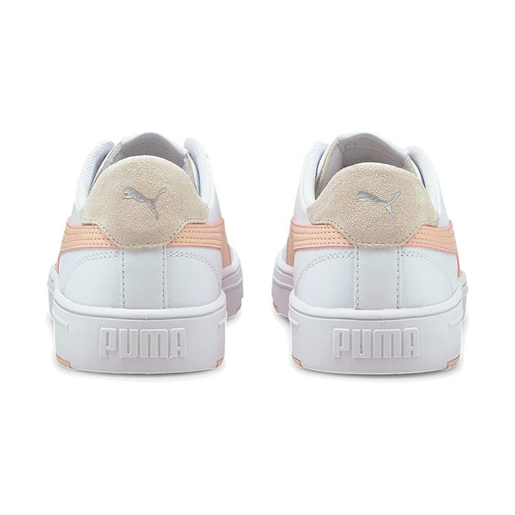 Puma Serve Pro Lite Casual Comfortable Low-Top Sneakers Women Sneakers White Pink 374902-06