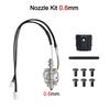 For Anycubic Kobra X Combo Nozzle Hotend Heating Assembly Silicone Cover Nozzles Extruder Replacement Quick Disassembly Kobra X