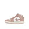 Air Jordan 1 Mid SE GS Legend Pink Kids Sneakers White Sail FN7432-161