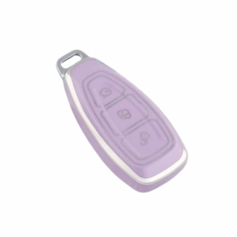 Fashion Car Styling Key Remote Key Fob Case Cover Keychain for Ford Fiesta Focus 3 4 MK3 MK4 Mondeo Ecosport Kuga Focus ST