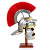 Medieval Century Red Crest Roman Centurion Gallic Smiths Helmet for Gladiators Warriors for LARPERS
