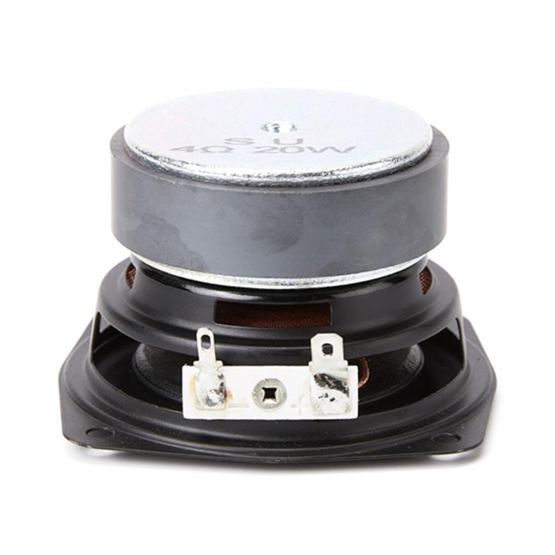 Hi-Fi 20 Вт 4 Ом Сменные динамики, 75 мм 78 мм Круглый громкоговоритель для энтузиастов звука