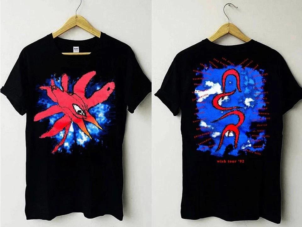 The Cure Wish Tour '92 T-Shirt, The Cure Tour 1992 T-Shirt
