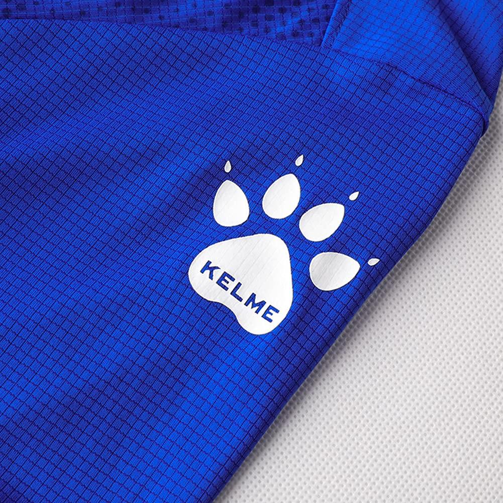 Мужской футбольный комплект Kelme: футболка и брюки. (Темно-синий, 3XL)