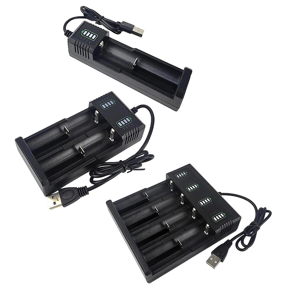 USB-зарядное устройство для литиевых аккумуляторов 21700 14500 18500 26650 с 124 слотами для зарядки