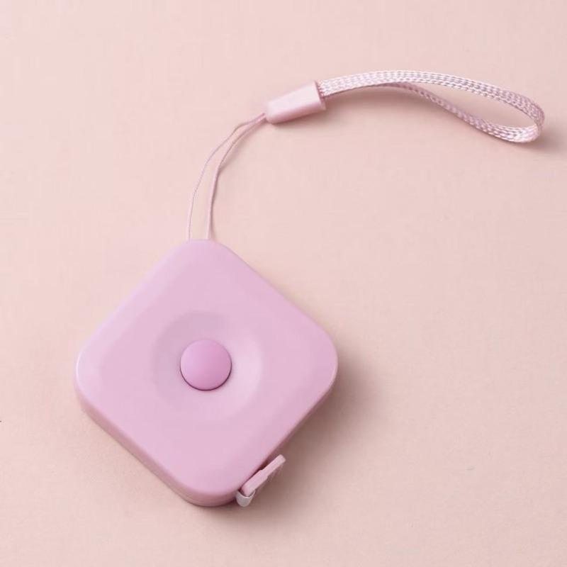1.5-meter Square Household Keychain Automatic Telescopic Ruler, Mini Tape Measure, Clothing Measuring Ruler, Body Measuring Measure