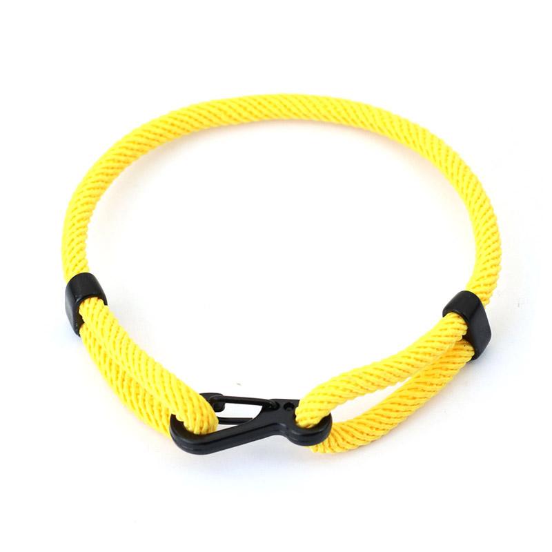 Unique Adjustable Rope Bracelet Unisex Black Outdoor Adventure Buckle Lucky Red Braclet Couple Brazalete Friendship Jewelry Gift