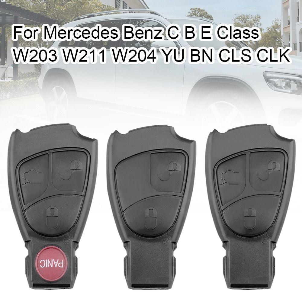 Корпус дистанционного ключа с 2/3/4 кнопками для Mercedes Benz CBE Class W203 W211 W204 YU BN CLS CLK
