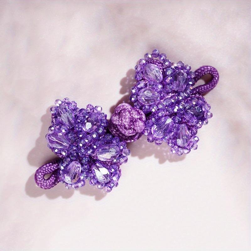 Декоративные пуговицы ручной работы из бисера в этническом стиле, китайские пуговицы ципао в стиле Тан