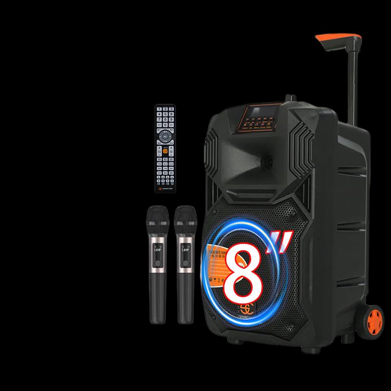 Songchuan SS1 Portable Outdoor Karaoke Trolley Speaker CN plug (adapter included)