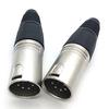 1Pcs Canon Plug Socket Male/Female Microphone Audio Xlr Connector 3P/4P/5P Contacts