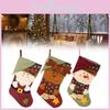 Рождественский чулок Дед Мороз Снеговик Декоративная подвеска Мультяшные подарки Детям
