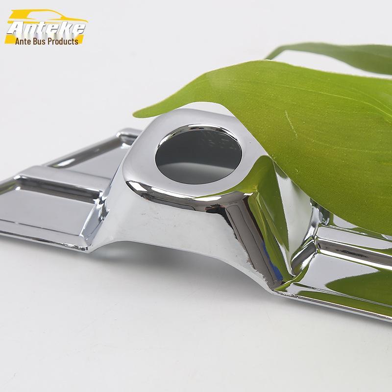 RAV4 Front Camera Decorative Frame: Fits 16 Models, Electroplated Sequin Sticker Car Accessory