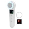Hot Cold Face Massager Handheld Facial Vibration Massager Red Blue Light Therapy Beauty Machine