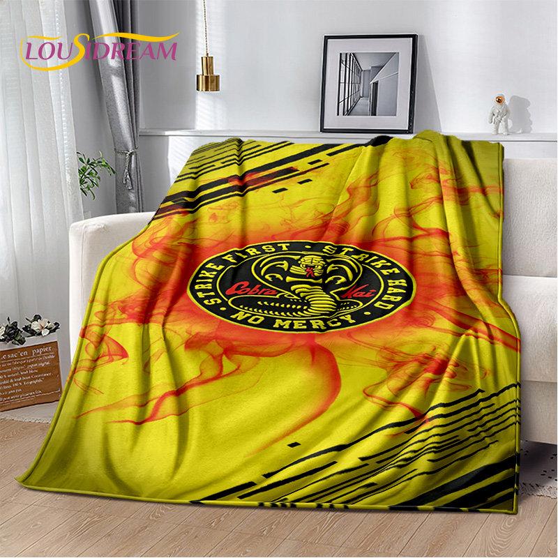 ТВ каратэ Кобра Кай Аманда мягкое плюшевое одеяло, фланелевое одеяло, одеяло для гостиной, спальни, кровати, дивана, чехол для пикника, детское