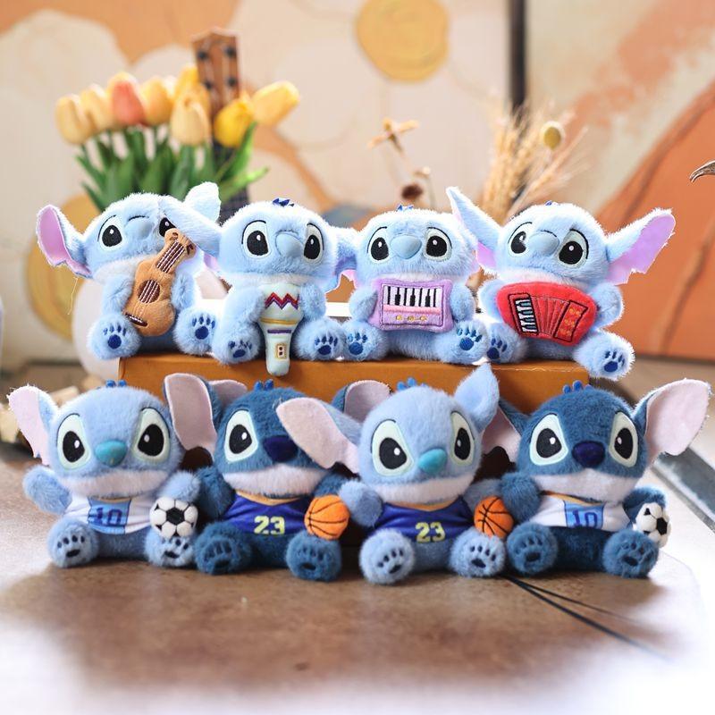 Stitch Stuffed Toy Pendant With Short Plush Material For Backpacks And Gifts