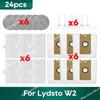 Accessories Compatible For Lydsto W2, Kyvol Cybovac S60, AICLE INS-200, inic iX10 Robot Vacuum Spare Parts Dust Bag Filter Mop