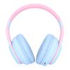 Bluetooth Headphone ANC Active Noise Cancelling 3.5mm Wired Gaming Headset with Noise Reduction Microphone Blue