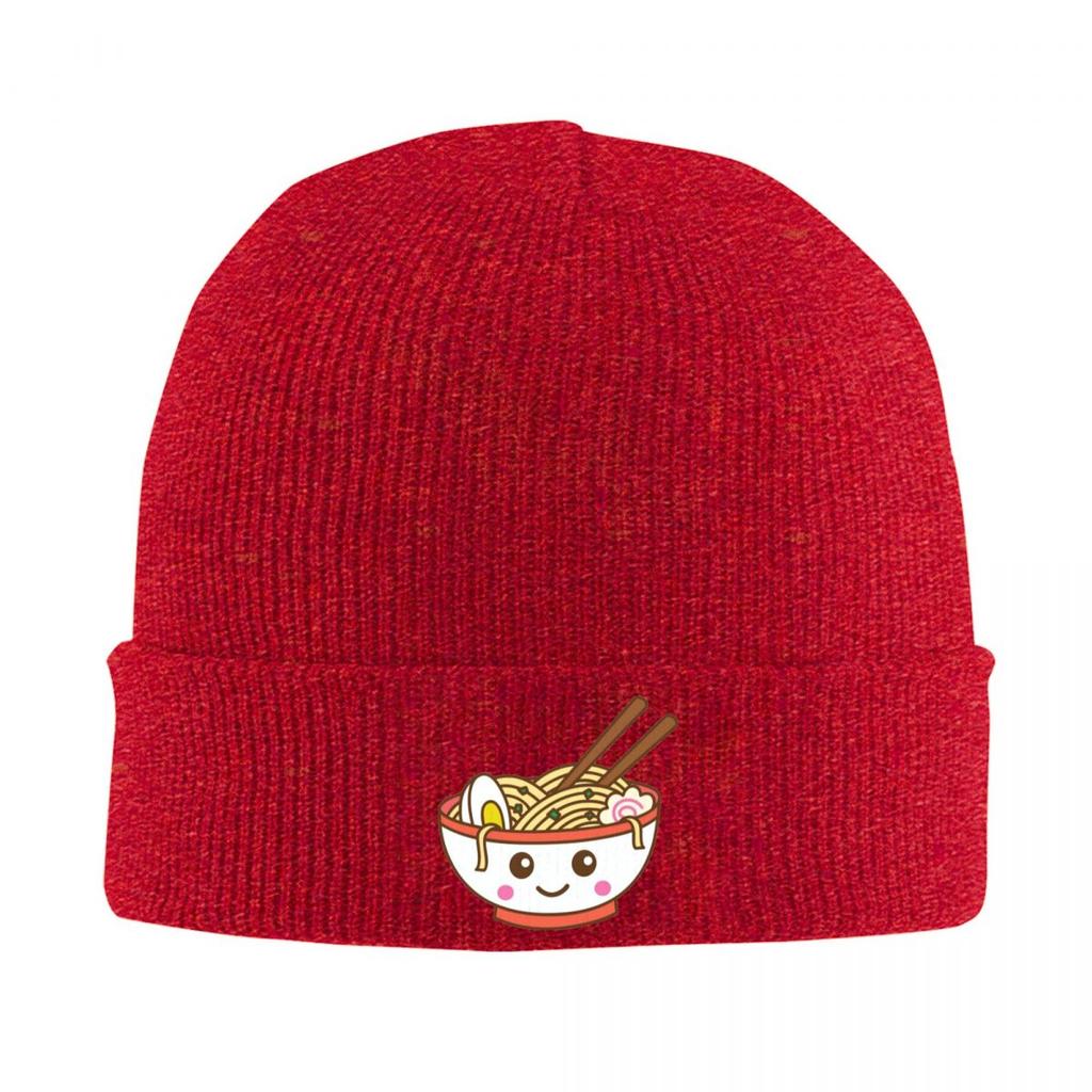 Kawaii RaUnisex Bowl Warm Knitted Cap Winter Knit Bonnet Hat Skullies Beanies Hip Hop Caps for Unisex