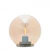 Clear Glass Ball with LED Lights - Small