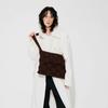 Pleatsmama Bowcrossbag Deep Brown