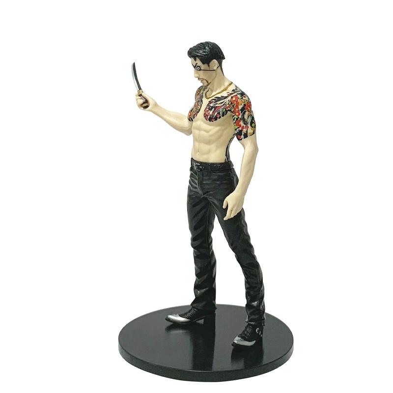 17 см Фигурка из игры Yakuza Аниме Фигурка Горо Мадзима Кирю Кадзума Фигурки Yakuza Фигурка ПВХ Коллекционная Модель Игрушки Хэллоуин Подарок