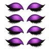 1/2/3/4/5 Lazy Stickers Eye Shadow Eyelash Pairs Reusable Eye Makeup Stickers