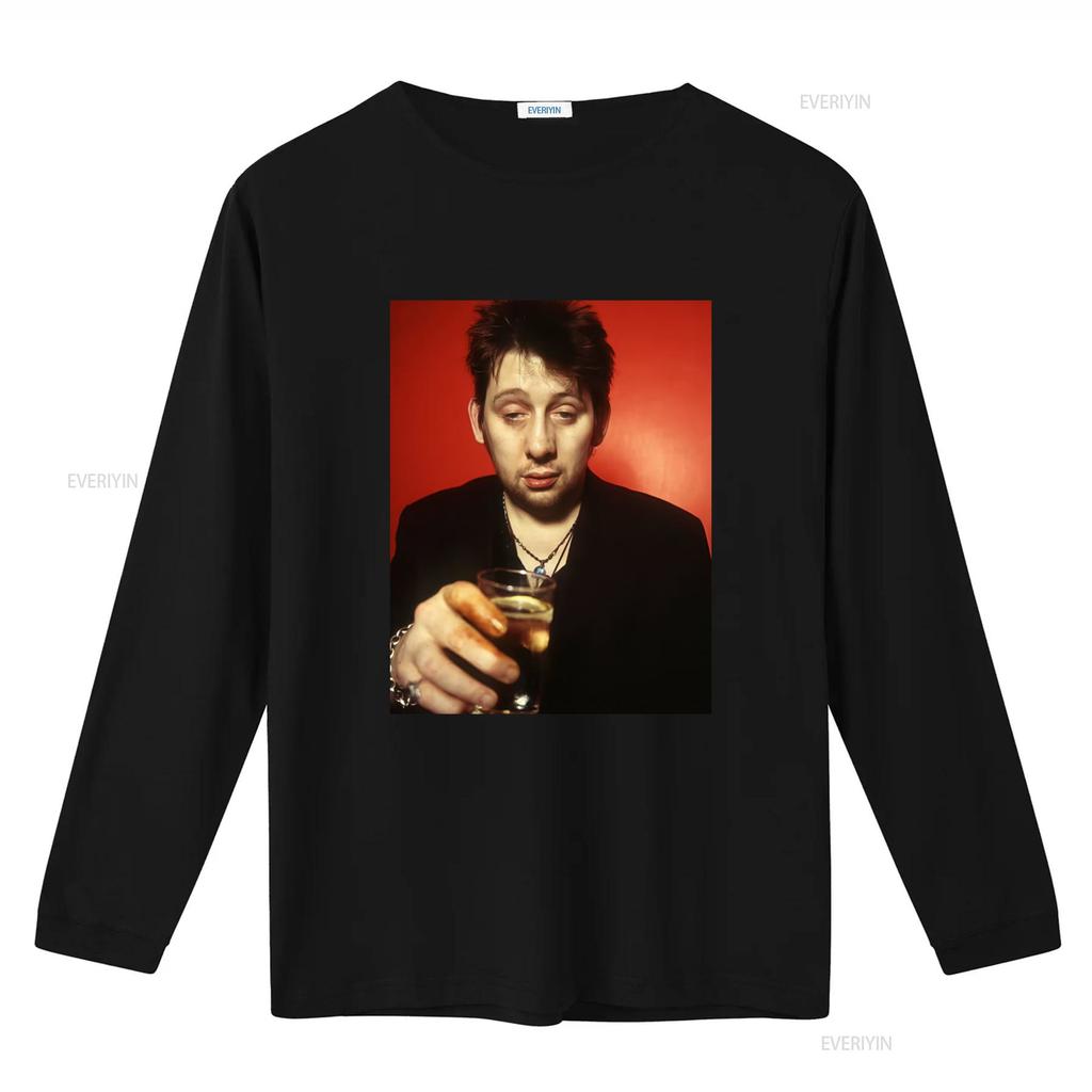 Shane Macgowan Drinking Ireland Irish Culture The Pogues T Shirt Perfect for Fans of Music and vintage Washed Casual Stretched
