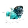 Children Electronic Toy Crawling Crab Walking Dancing Pets Robo Hermit Crab Snail Glowing with Music Light Baby Toddler Toy Gift
