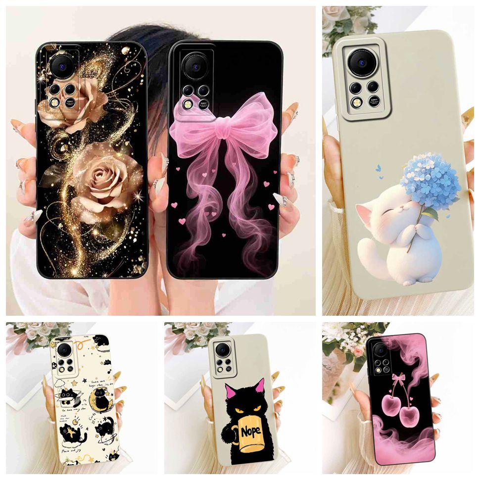 For Infinix Hot 11s NFC Case Beautiful Butterfly Flower Back Cover For Infinix Hot 11 S 11s NFC 11SNFC Protection Cases Funda