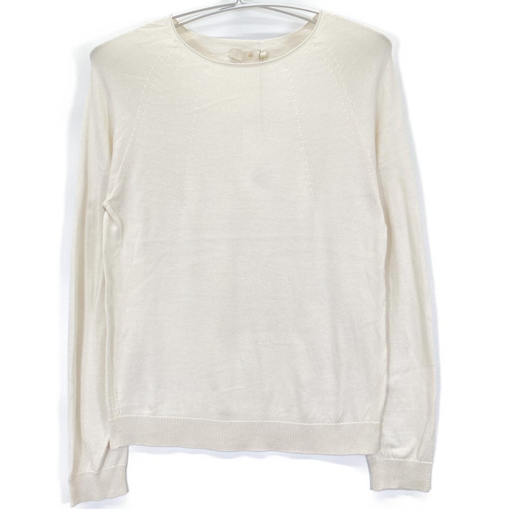 TOYOBOSHI AZUMI 13IT-MS0002 MAYUCA 100% Шелковый трикотажный топ топы 2 Слоновая костьБ/у