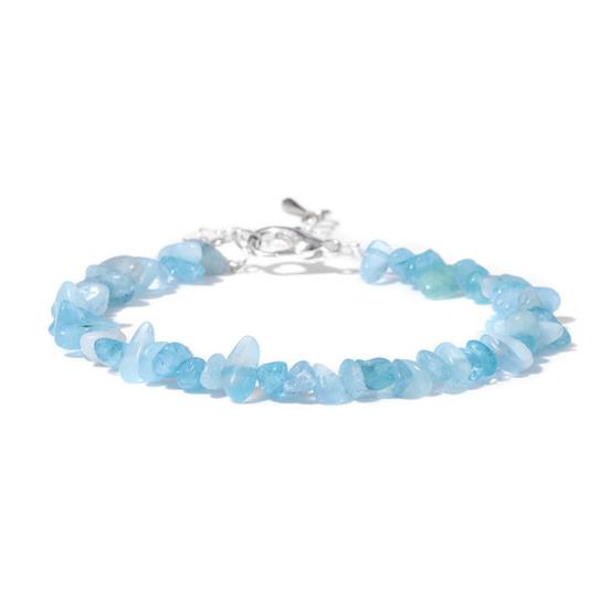 Women Bracelet Irregular Beads Decor Adjustable Length Non-fading Bracelet Wrist Jewelry Versatile