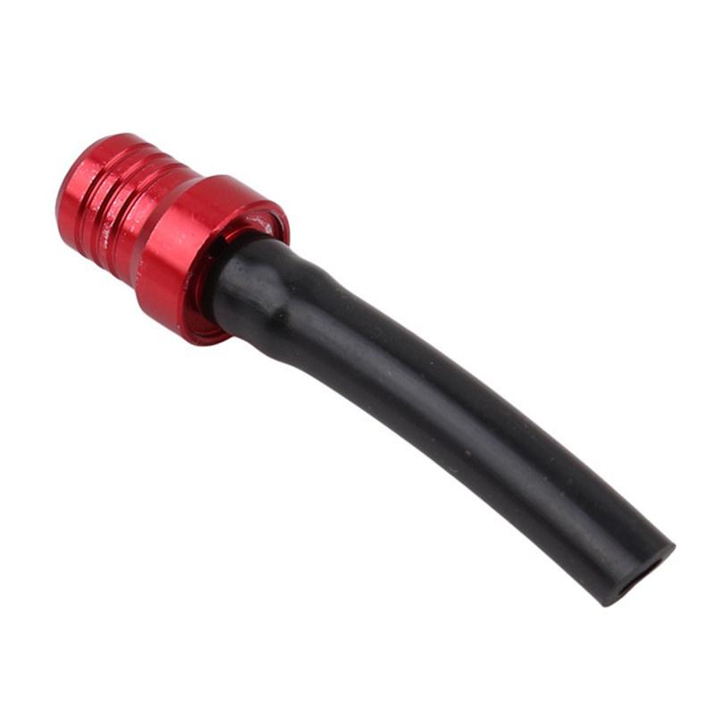 Anti Reverse Fuel Gas Cap Petrol Breather Pipe Motorcycle ATV Pit Dirt Bike Tank Valve Vent