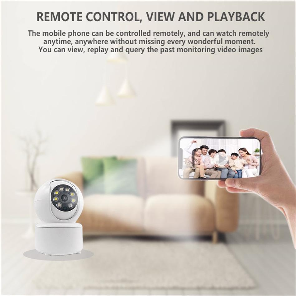 ICSee Двухспектральная 360° PTZ HD WiFi Камера с Мобильным Приложением Удаленного Доступа, День/Ночь Полный Цвет, 3 Мп