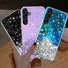 Модный блестящий чехол со звездами для Samsung Galaxy A05S A25 A35 A54 A53 S23 S24 Huawei P50 Xiaomi Redmi Note 13 iPhone 15 14 13 12 Pro Max Мягкий чехол