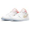 Jordan 1 Низкие белые женские кеды с кунжутом DC9509-100