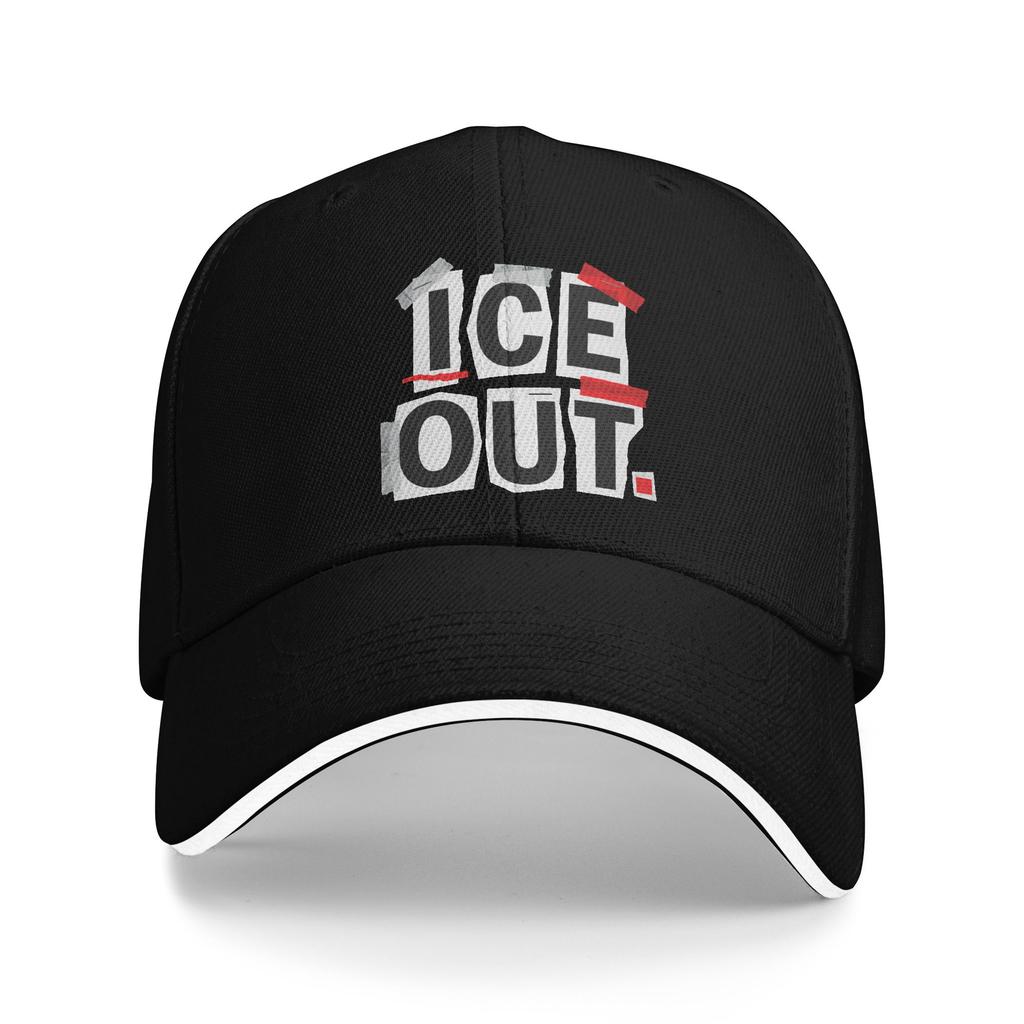 New Arrival Baseball Caps ice Out Anti Ice Minneapolis Abolish Ice For Unisex WomenTrucker Hats Retro Snapback Cap Adjustable Fit