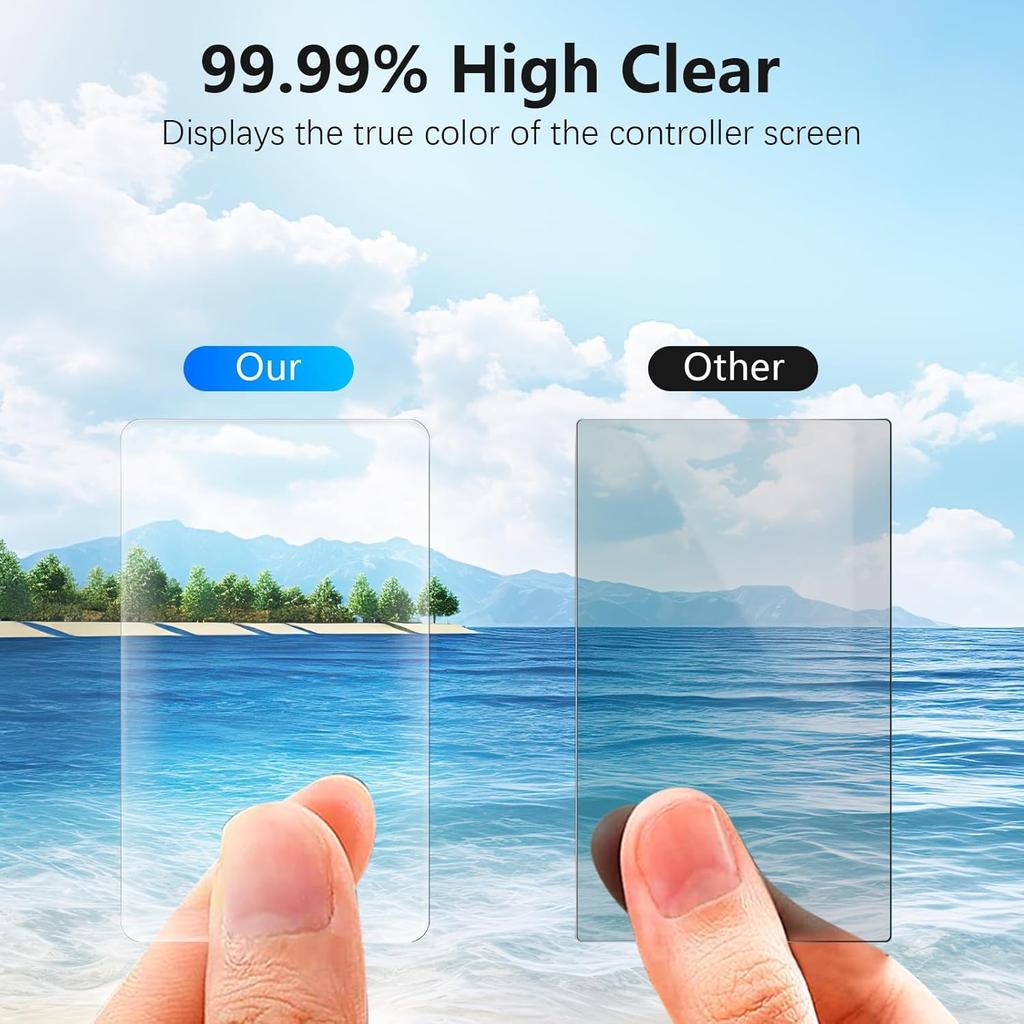 Tempered Glass Screen Dust Cover For Dji Action 5 Pro Non Slip Silicone Lens Protector Osmo Action5 Pro Accessory